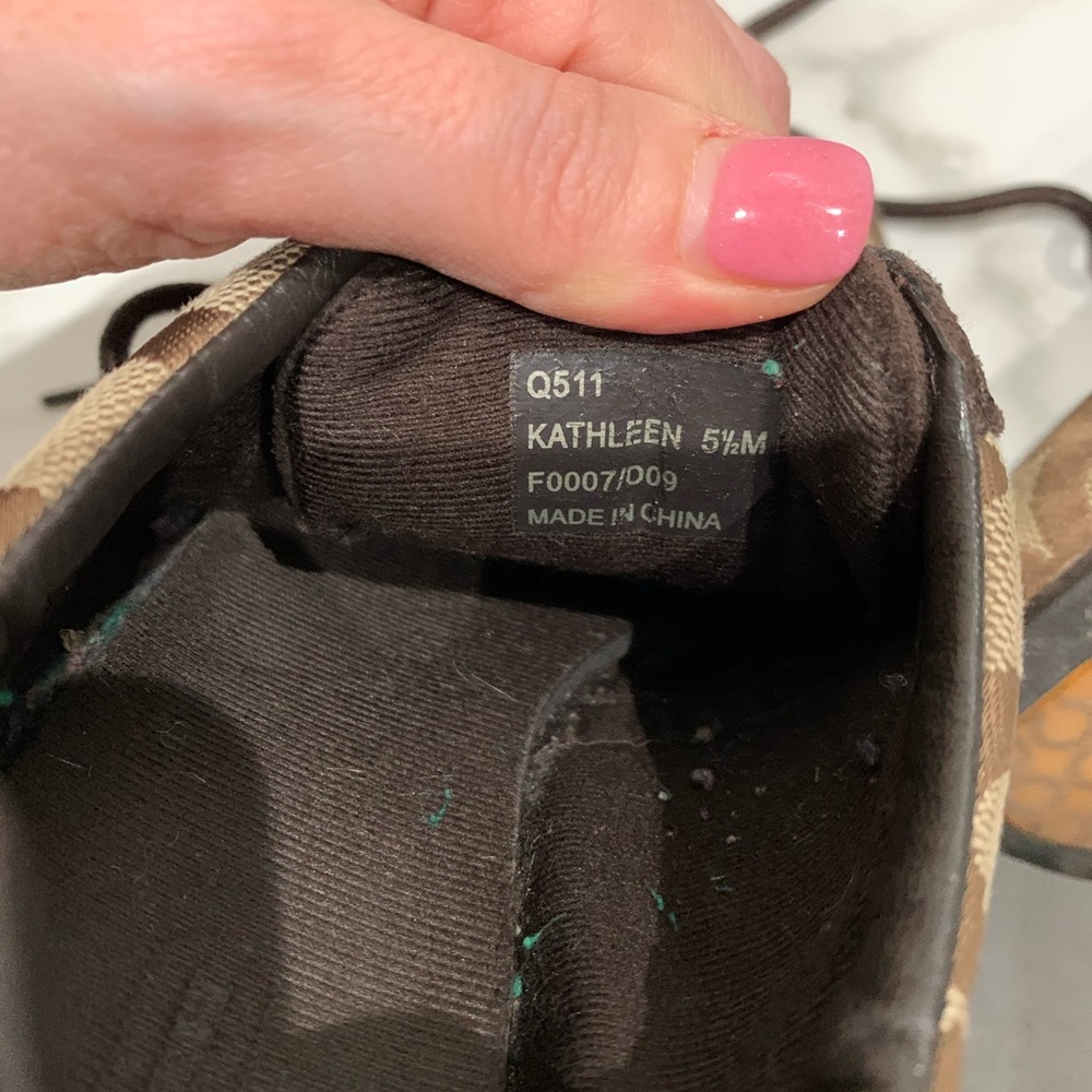 Coach shoes - Picture 3 of 3